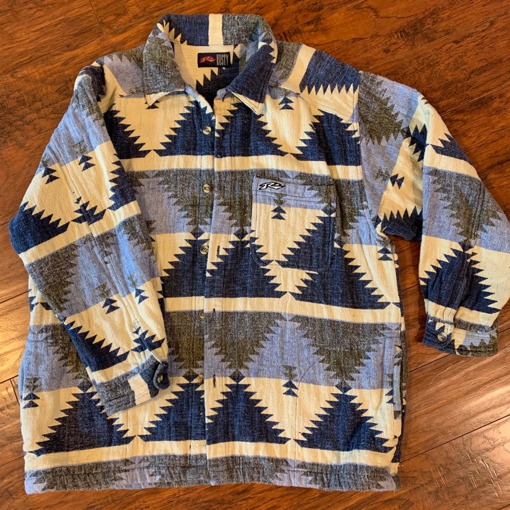 Vintage Rusty Southwest Print Jacket